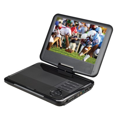 Supersonic® 9" Portable DVD Player w/USB/SD Inputs & Swivel Display