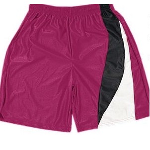 Youth Dazzle 7" Inseam Athletic Short w/ Contrast 2 Color Left Side Panel