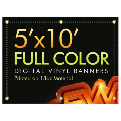 5'x10' Vinyl Banner -SS