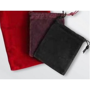 Black Velveteen Pouch (4"x5")