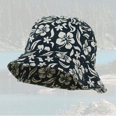 Hawaiian Print Bucket Hat