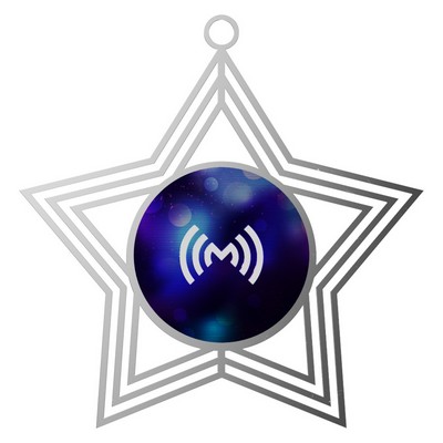 Vibraprint® Star (3D) Holiday Ornament (3")