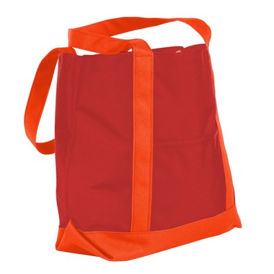 Reinforced 600 Denier Polyester Boat Tote (19"x13")