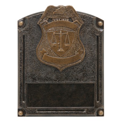 Police Legend Fame, 8"X6", Resin