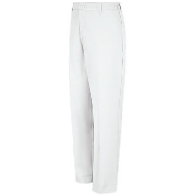 Red Kap™ Men's Elastic Insert Work Pant - White