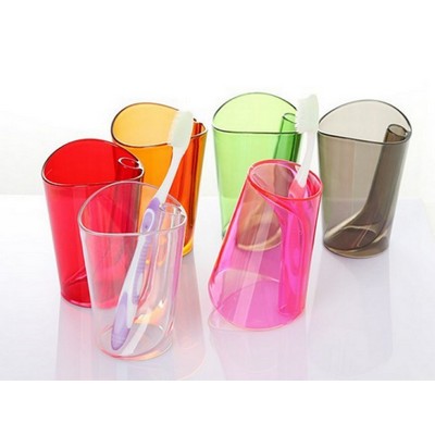 Promotional 2 in 1 Tooth Cup w/ Toothbrush Holder.