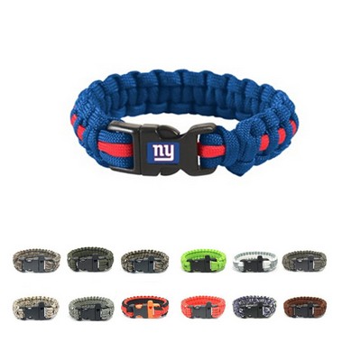 Paracord Bracelet With Plastic Buckle