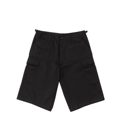 Black Xtra Long Fatigue Shorts (S to XL)