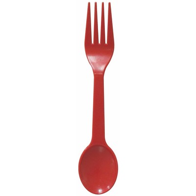 6.375" Spork - Durable Design - Plain