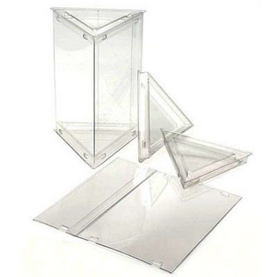 FDA Approved Clear Triangle Candy Tube