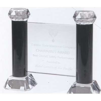 Small Pillars of Achievement Optical Crystal Award