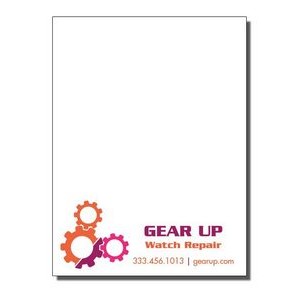 Full-Color Notepads - 25 Sheets (3" x 4")