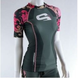 Ladies Short Sleeve Rash Guard