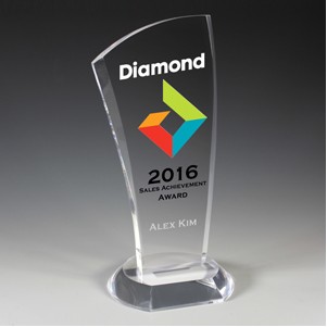 Progressive Award - Laser Engraved - (4¾" X 9½")