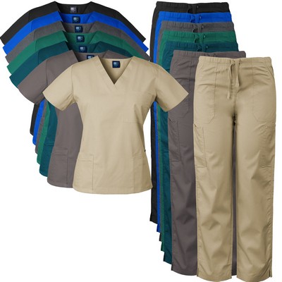 Medgear Women's Scrubs Set (3 Pockets/Pencil Pocket)