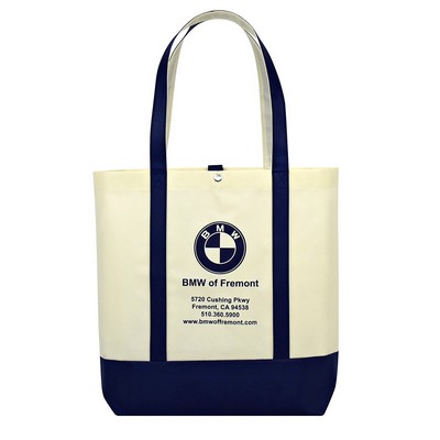 Custom 100g Non-Woven PP Shopping Bag 16"x14"x5"