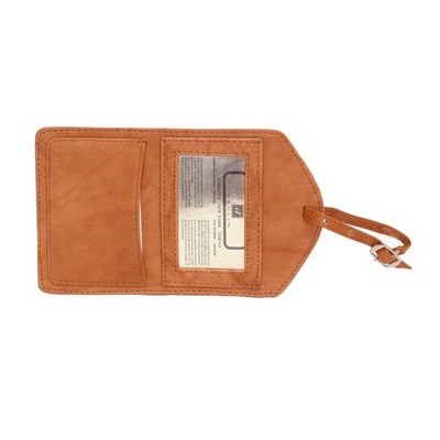 Ashlin® Designer British Tan Sunningdale Golf Score Card Holder