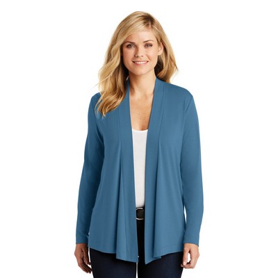 Port Authority® Ladies' Concept Knit Cardigan Sweater