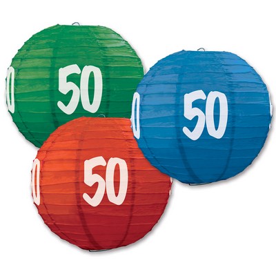 "50" Paper Lanterns