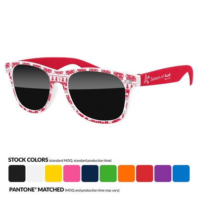 Retro Sunglasses - Christmas, Holiday Season Brand Promotion