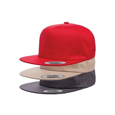 YP Classic® Unstructured Five-Panel Snapback Caps