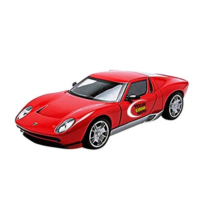 7"x2-1/2"x3" Lamborghini® Miura w/ Full Color Graphics (u)