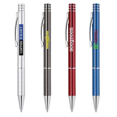 Aluminum Click Action Ballpoint Pen