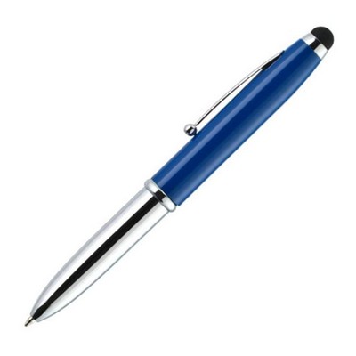 Touch Pen/Flashlight/Stylus - Blue