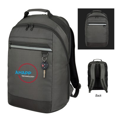 Emerson Reflective Accent Laptop Backpack