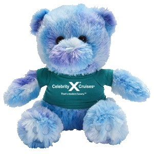 Blue & Lavender Purple Izzy Teddy Bear Toy