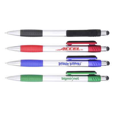 Ballpoint Stylus Pen with Screen Cleaner