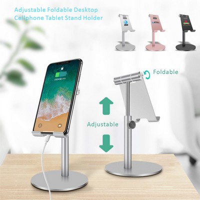 Adjustable Foldable Desktop Cellphone Tablet Stand Holder