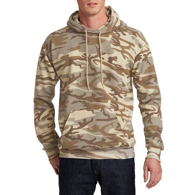 Comfortable Camo Hooded Sweatshirt