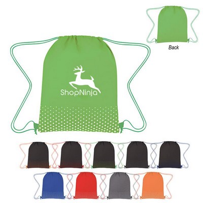 Connect The Dots Non-Woven Drawstring Bag