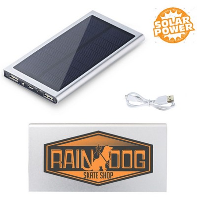 High Capacity Solar Portable Power Bank 6000 mAh