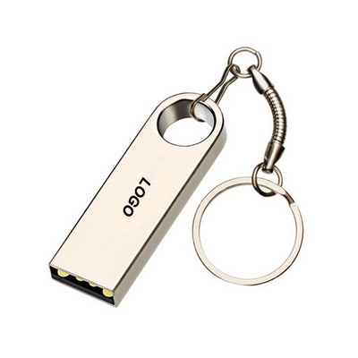 16GB Metal Key Ring USB Drive