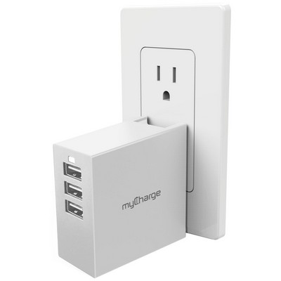 myCharge® Power-Base 3 USB Charging Hub