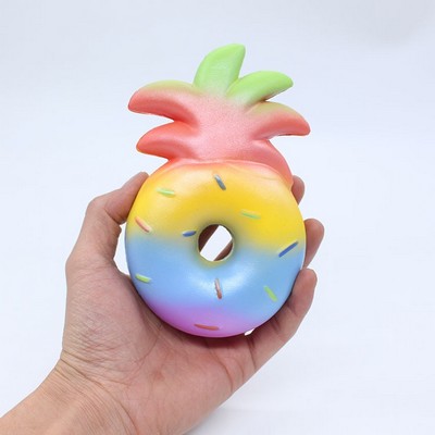 Slow Rising Stress Release Squishy Toys Pineapple Donut