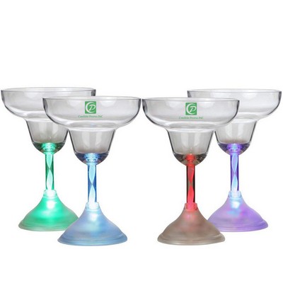 LED Light Up Flashing Plastic Cocktail Glasses