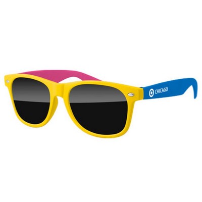 3-Tone Retro Sunglasses