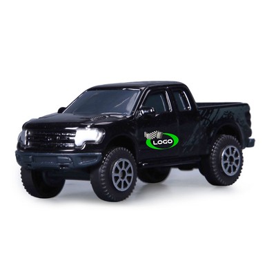 3" 1:64 Scale Die Cast Metal Ford® F150 Pickup Truck with Full Color Graphics (Both Sides)