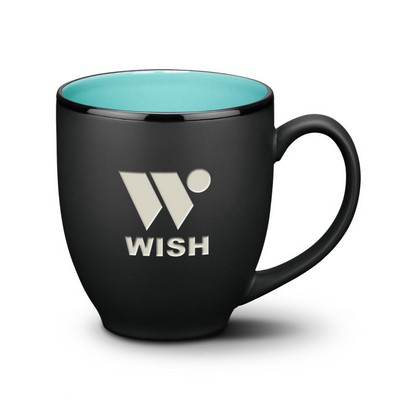 Dereham Mug - 16oz Black/Aqua