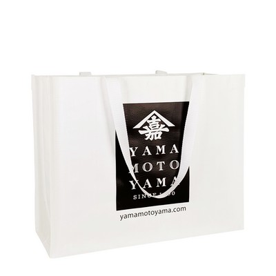 Custom 145g Laminated Woven Promotional Bag 17x14x7.75