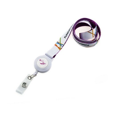 Retractable Badge Holder Lanyard ID Card Holder