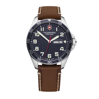 Swiss Army Fieldforce Blue Dial, Brown Leather Strap