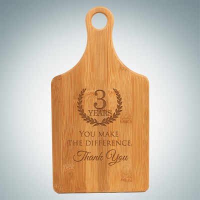 Bamboo Paddle Shape Cutting Board