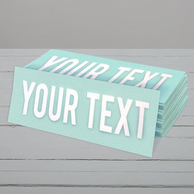 Custom Vinyl Lettering - 8" x 2"