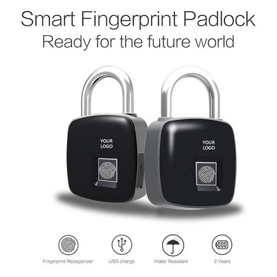 Smart Fingerprint Padlock Keyless Door Lock