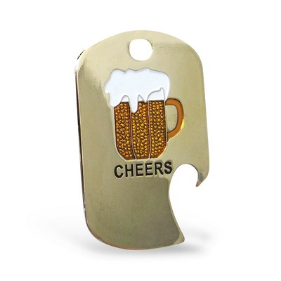 Dog Tags Bottle Opener