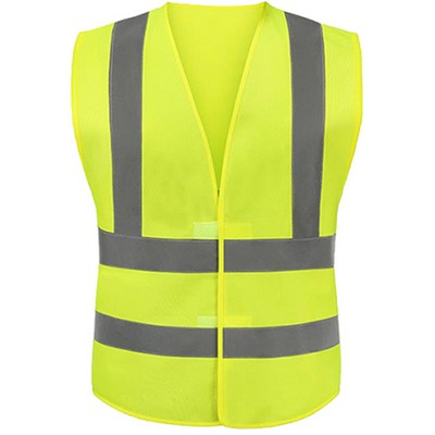 High Visibility Safety Vest Neon Yellow